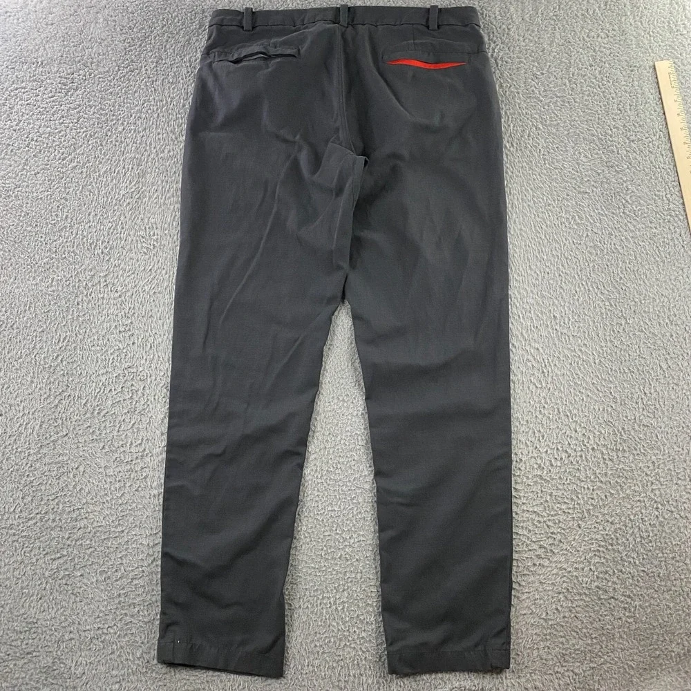 Lululemon Commission Pants 36x32 Regular Fit Chino Gray - Picture 4 of 10